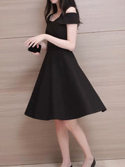 Off-Shoulder Cocktail Dress