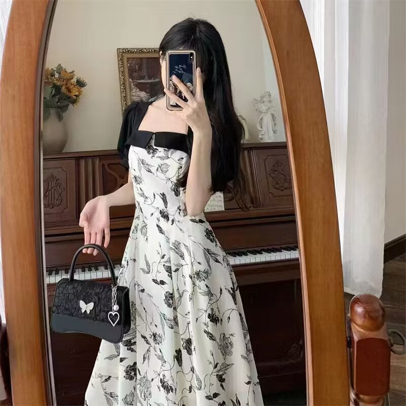Floral Printed Midi Dress