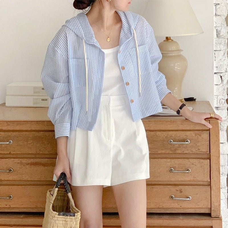 Lightweight Casual Hooded Jacket