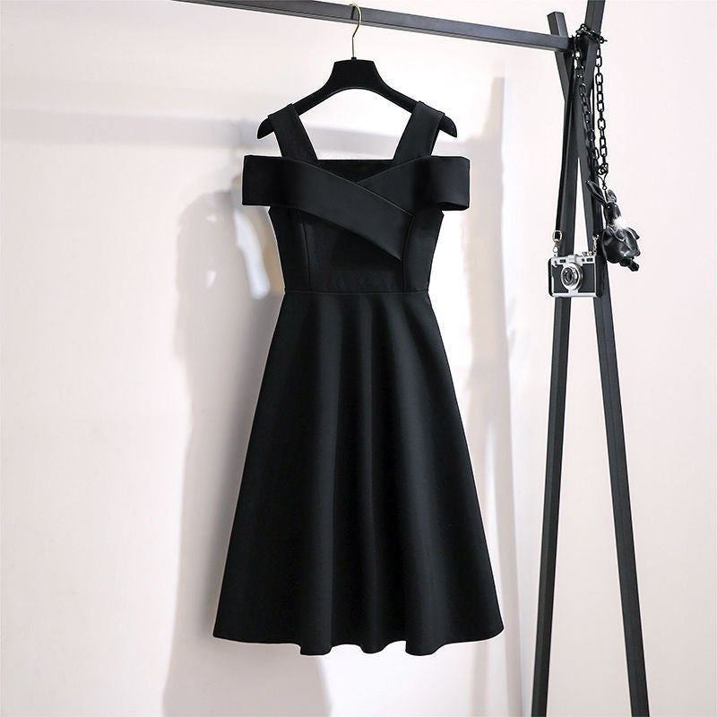 Off-Shoulder Cocktail Dress