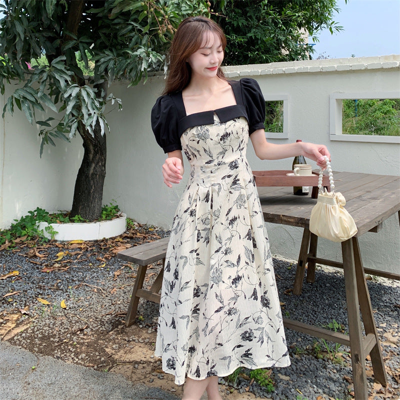Floral Printed Midi Dress