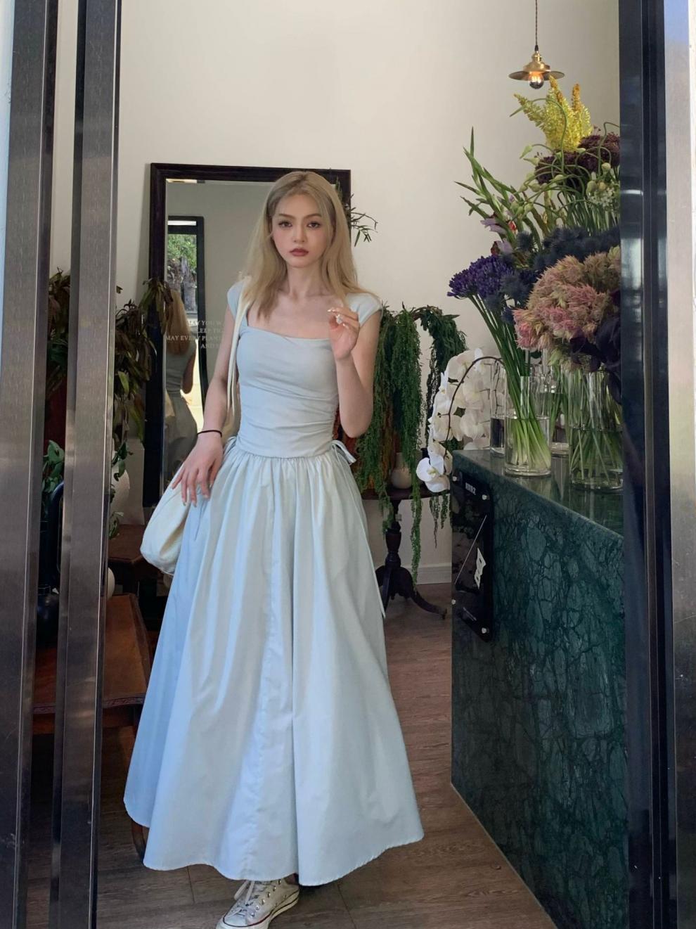 Fit-and-flare dress