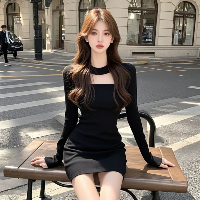 Long Sleeve Short Dress