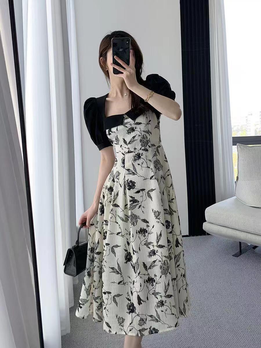 Floral Printed Midi Dress