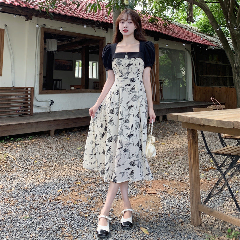 Floral Printed Midi Dress