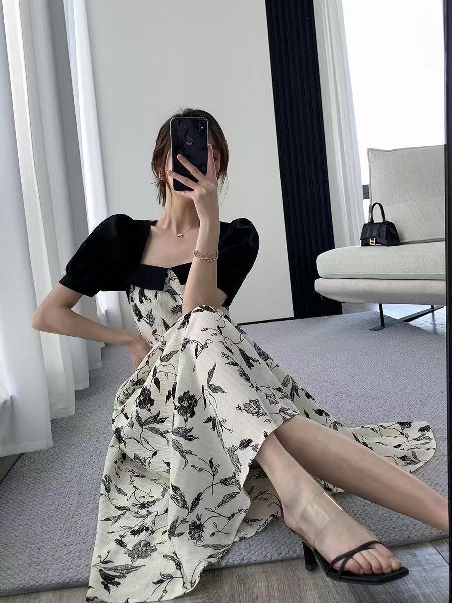Floral Printed Midi Dress