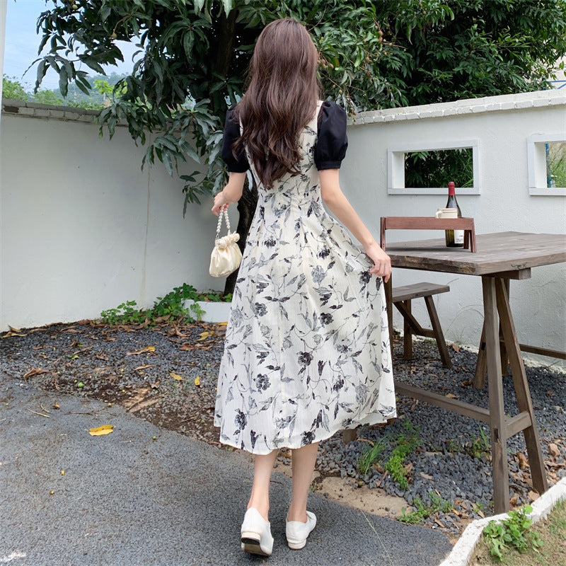 Floral Printed Midi Dress