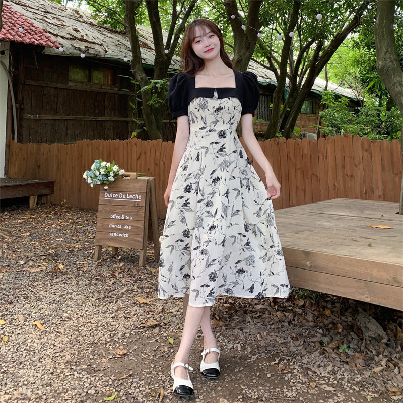 Floral Printed Midi Dress