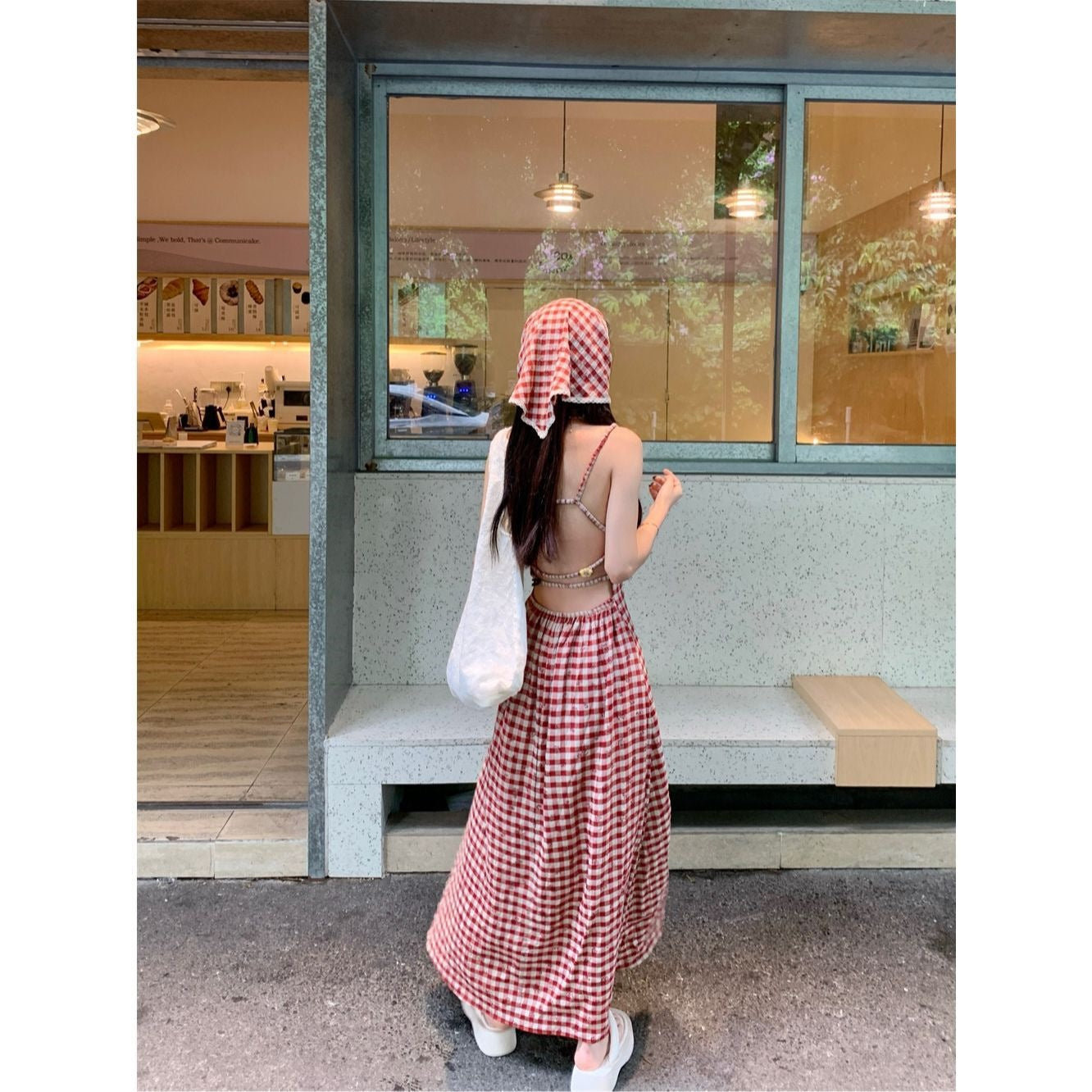 Backless Maxi Dress