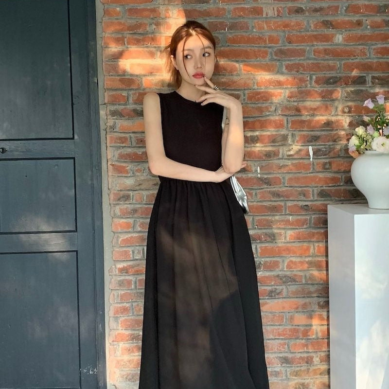 Cut Out Back long Dress