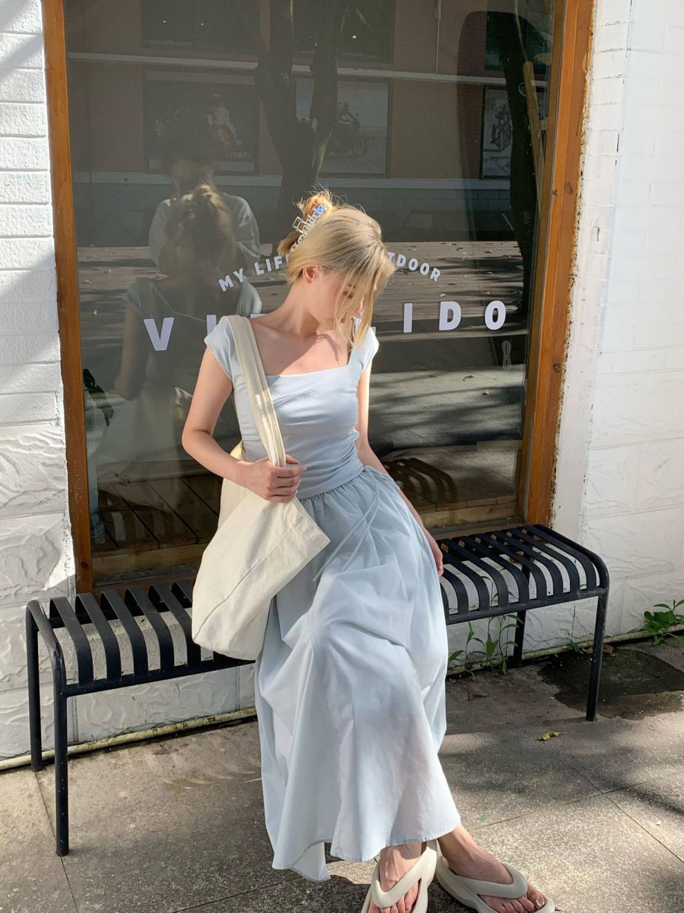 Fit-and-flare dress
