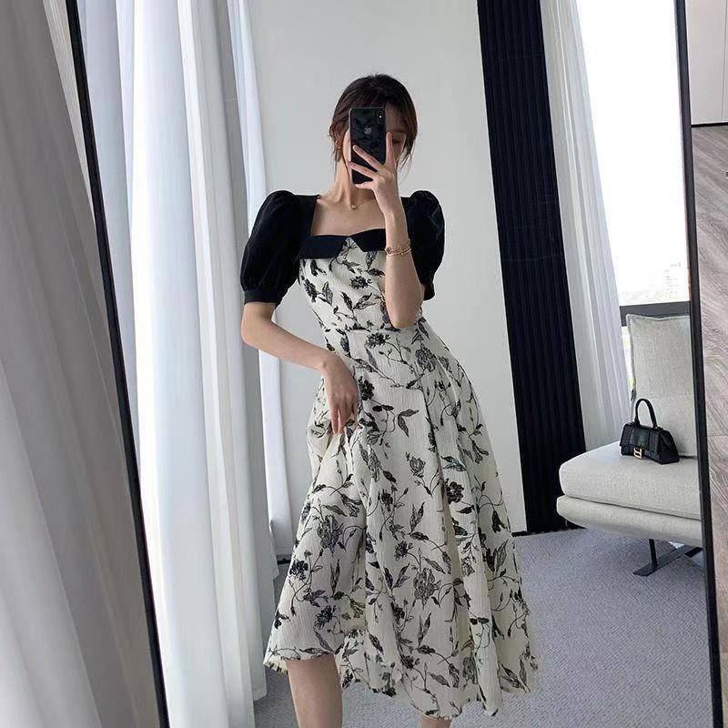 Floral Printed Midi Dress