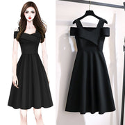 Off-Shoulder Cocktail Dress