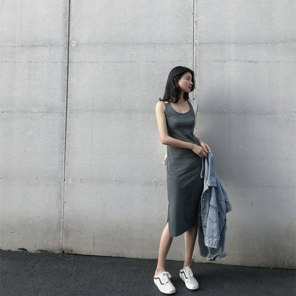 Spaghetti Strap Sheath Dress