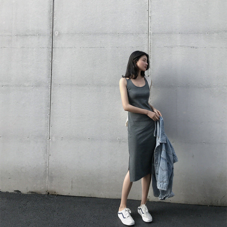 Spaghetti Strap Sheath Dress