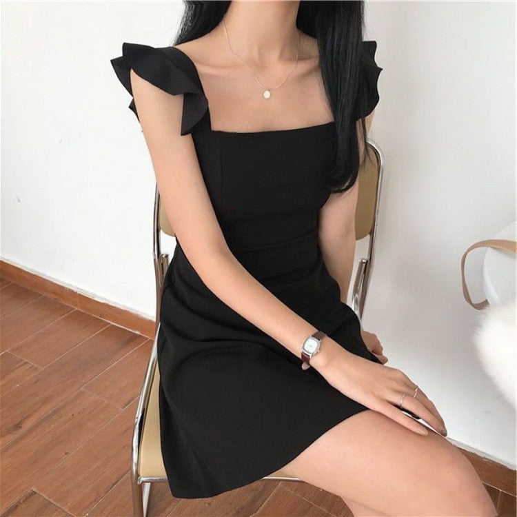 Square Neck Mini Dress