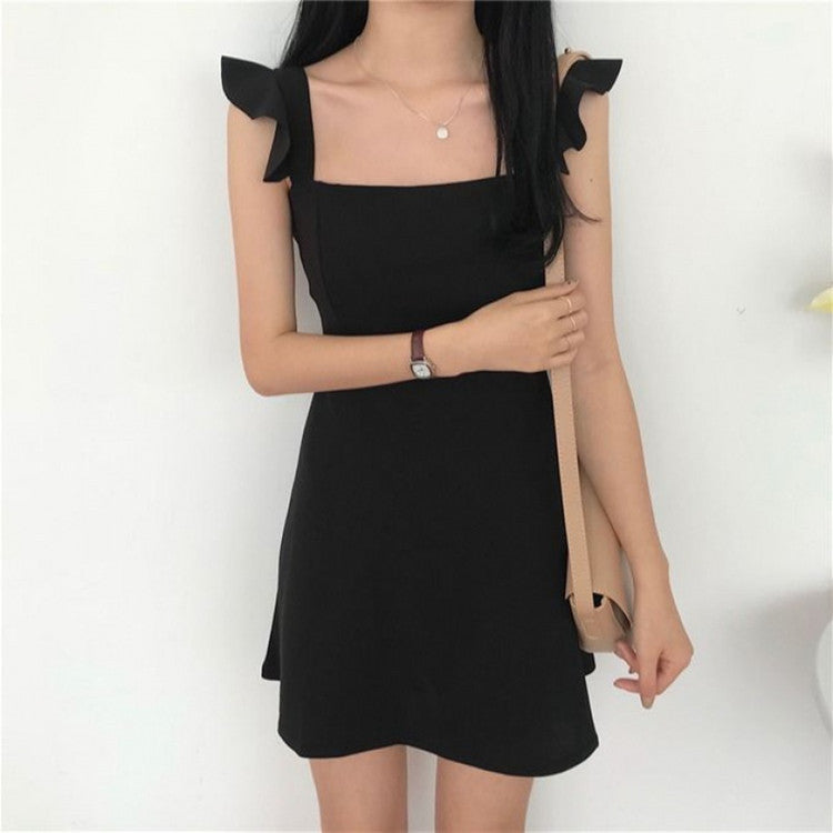 Square Neck Mini Dress