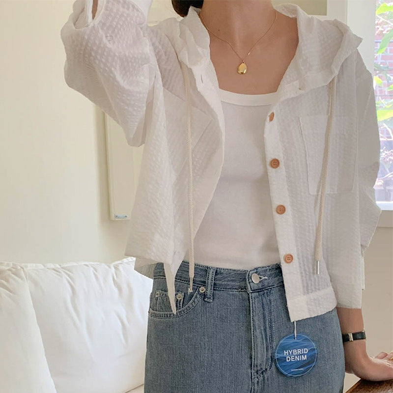 Lightweight Casual Hooded Jacket