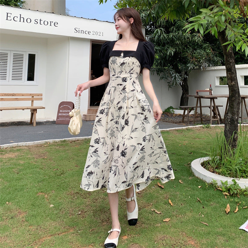 Floral Printed Midi Dress