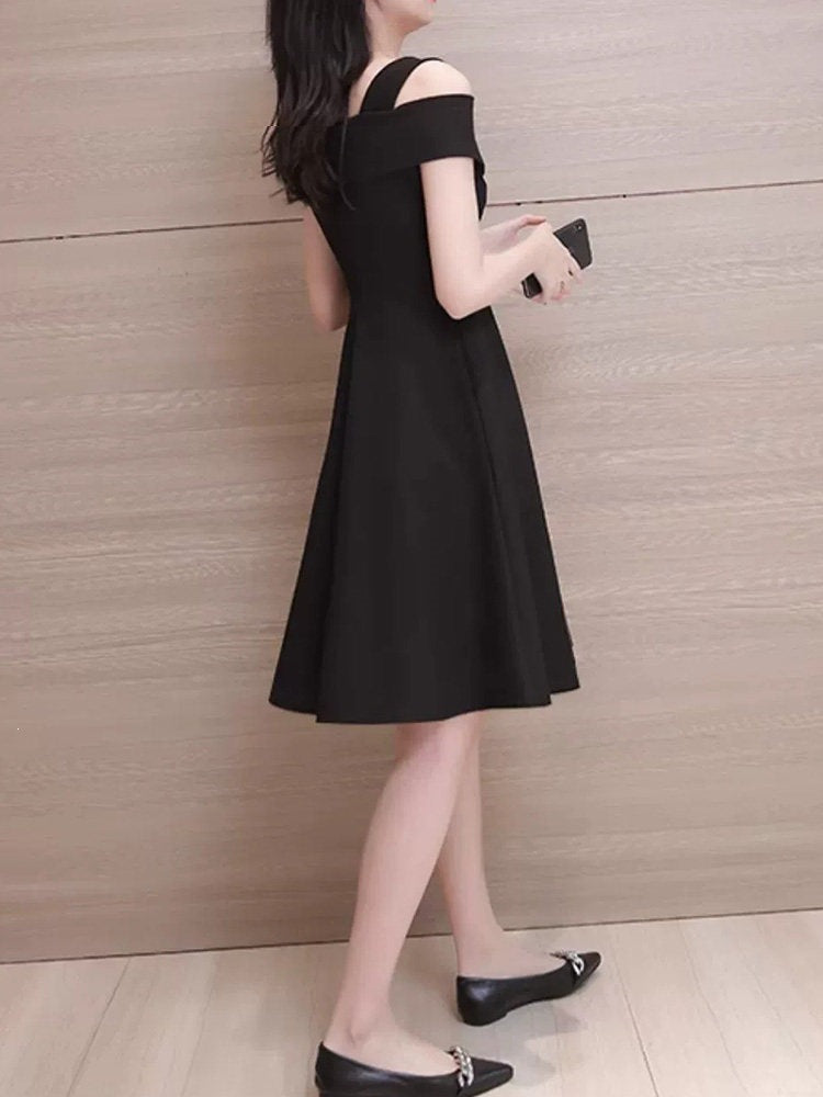 Off-Shoulder Cocktail Dress