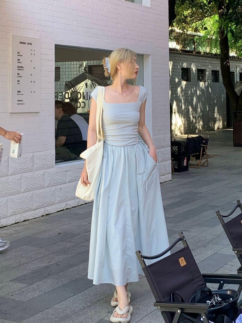 Fit-and-flare dress