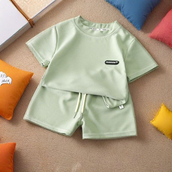 Waffle Cotton Co-Ord Set