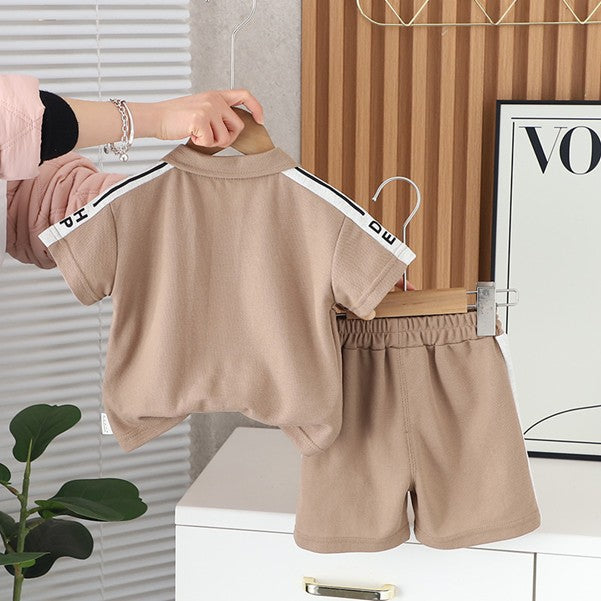 Lapel Letter Logoco-ord set