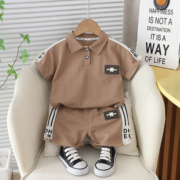 Lapel Letter Logoco-ord set