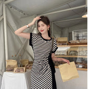 Striped Midi Dress