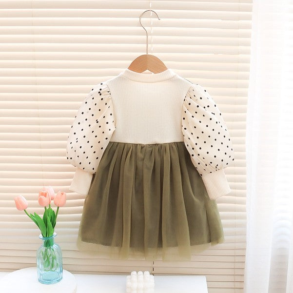 Autumn Bloom Pinafore Dress