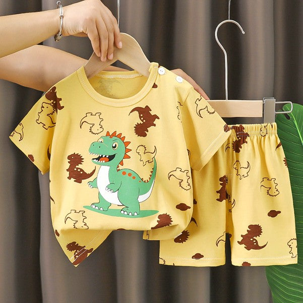 Yellow green dinosaur Co-Ord Set