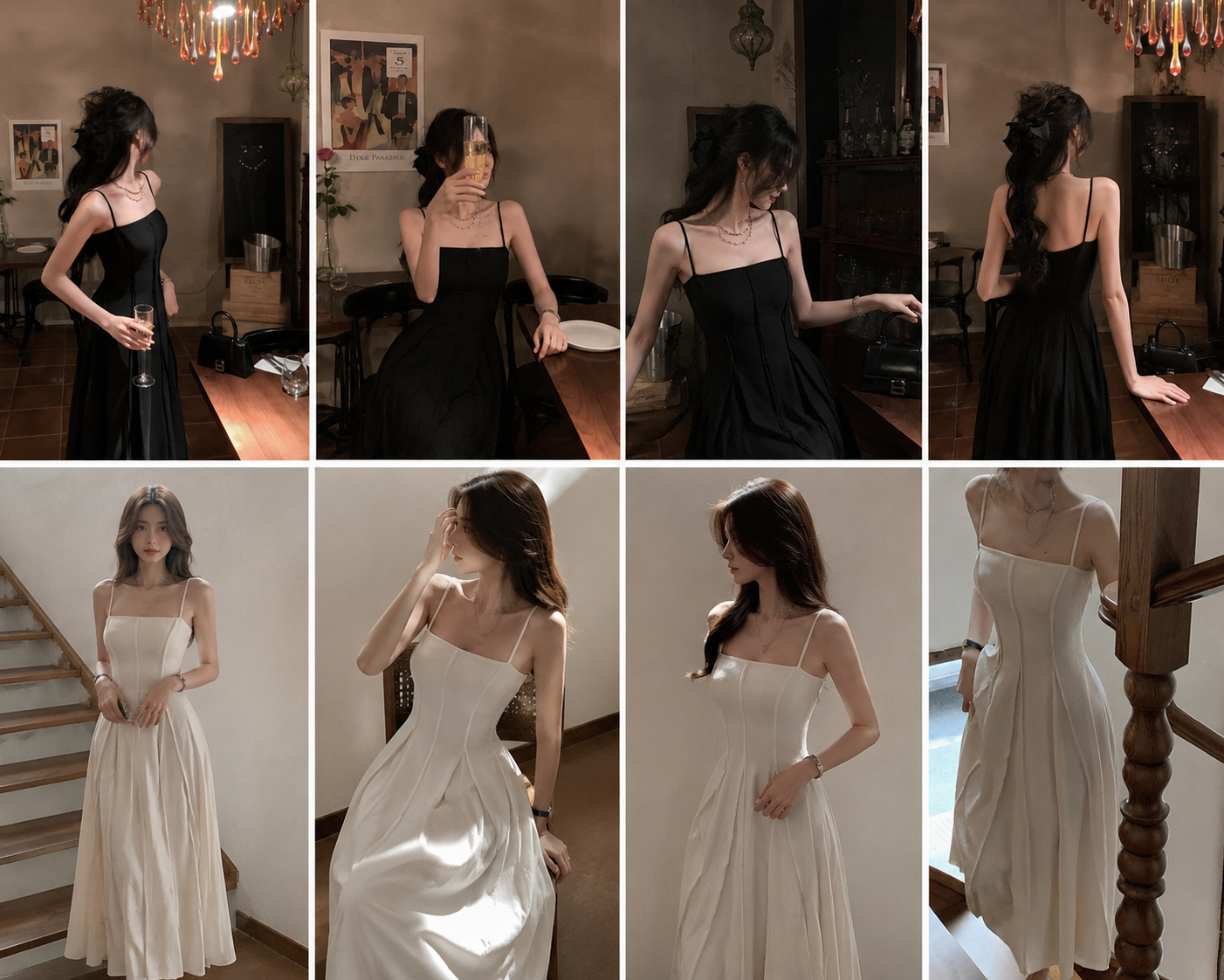 Spaghetti Strap Long Dress