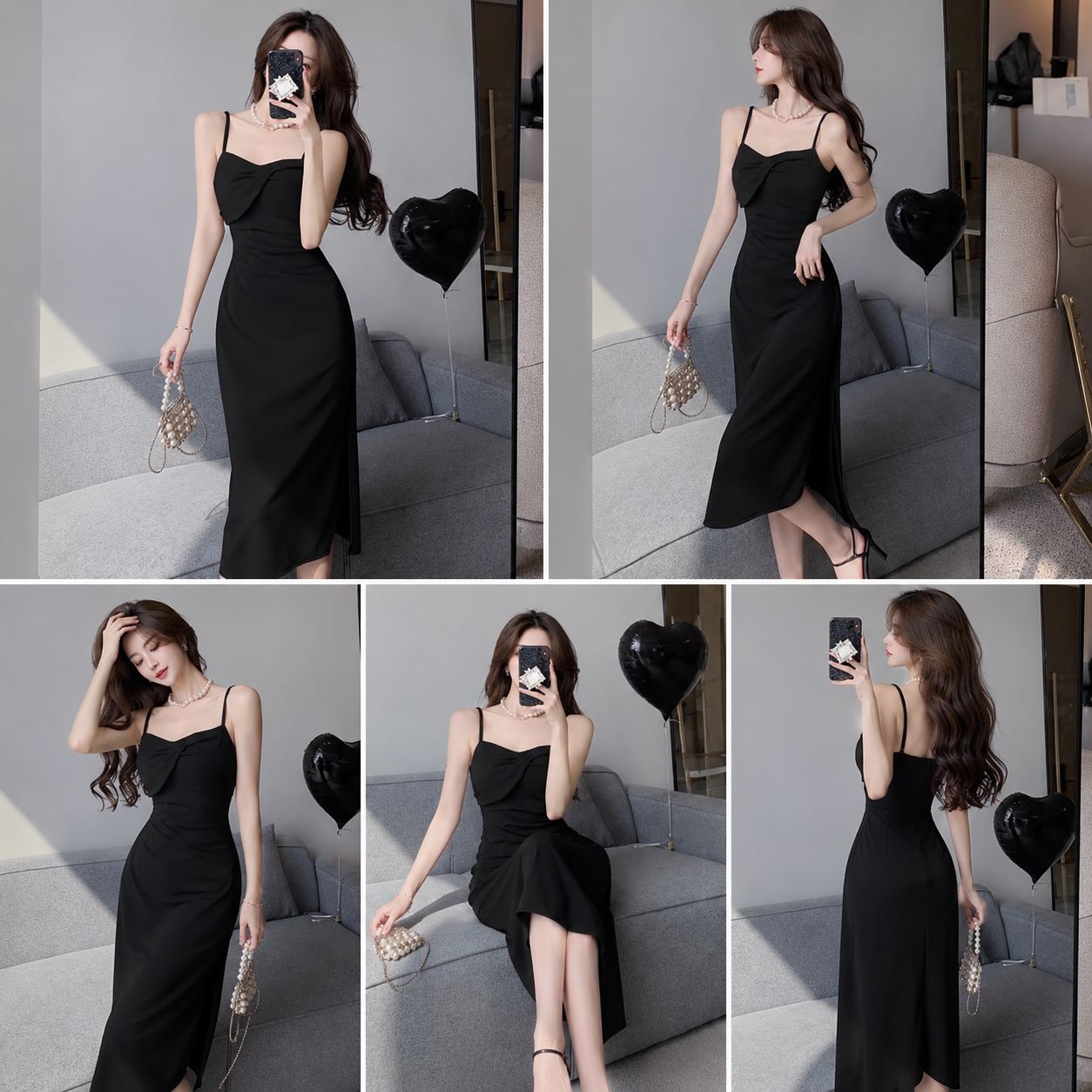 Elegant Bodycon Midi Dress