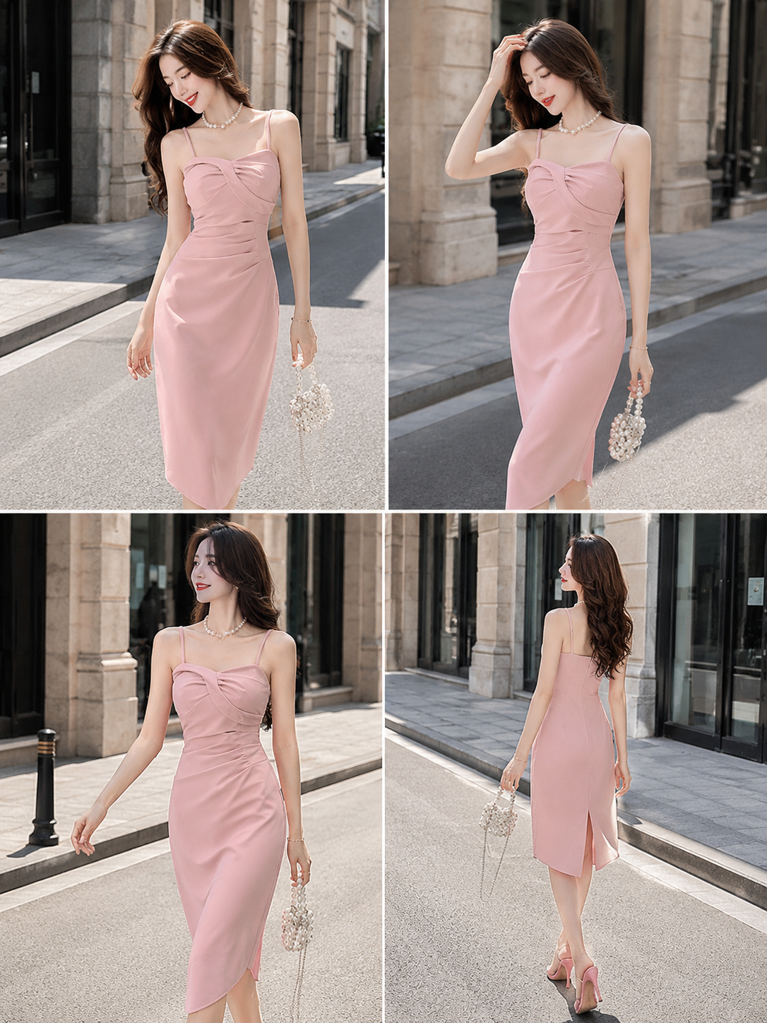Elegant Bodycon Midi Dress
